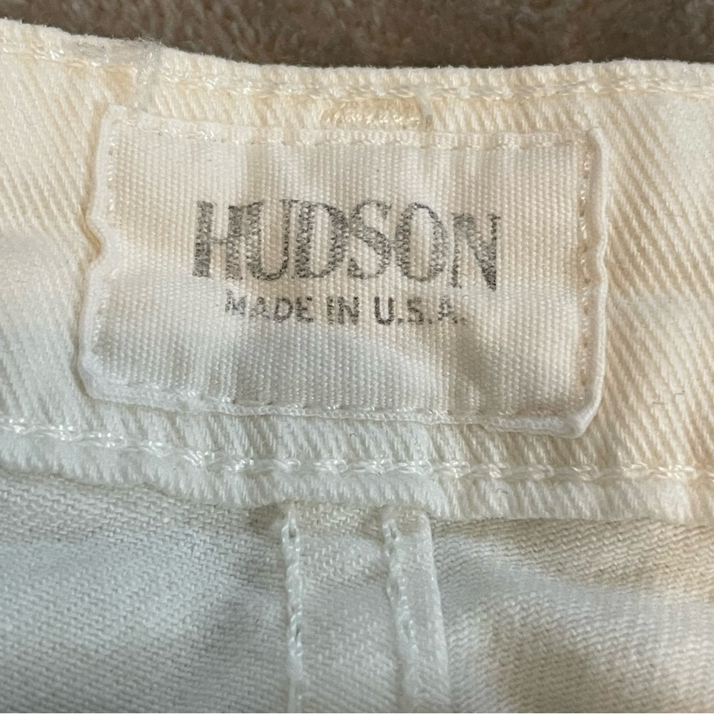Hudson White Shorts size 27 - Picture 4 of 7